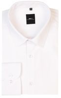 Biała koszula męska z długim rękawem Mmer 001 164-170 / 42-Slim