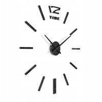 Zegar ścienny DIY 70-130 CM 3D XXL Lustro Przyklejany B1C