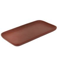 Taca ceramiczna Lare 31x16cm brązowa