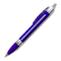 Długopis ze ściągą "Enigma", niebieski, GadgetMaster