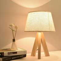 LAMPKA NOCNA Z KLOSZEM E14 34cm 220V ZD71