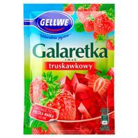 Gellwe Galaretka smak truskawkowy 72 g