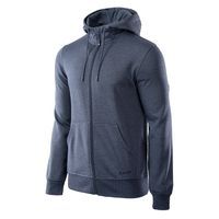 Męska bluza sportowa Hi-Tec Silian II z kapturem ciemny szary melanż rozmiar XXL
