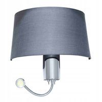 Kinkiet lampa nocna kierowana Vega Wobako do sypialni czytania E27