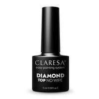 Claresa Top Hybrydowy Diamond No Wipe 5Ml