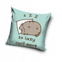 Poduszka z Poszewką 40x40 Pusheen Dziecięca Dla Dzieci Kot Kotek Koty