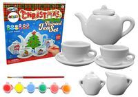 Świąteczny Zestaw Kreatywny DIY Malowanie Porcelany