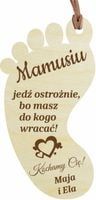 DZIEŃ MATKI ZAWIESZKA DO AUTA PREZENT DLA MAMY