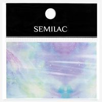 Semilac folia transferowa 09 Pink & Blue Marble