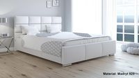Łóżko tapicerowane LUX 7 140x200 ze  Stelażem i pojemnikiem