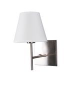 kinkiet lampa ścienna biała nad łóżko