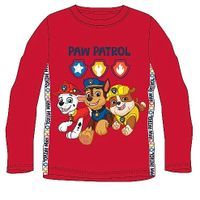 Chłopięce bluzka z pieskami z Psiego Patrolu Czerwona 116