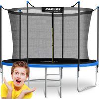 Trampolina ogrodowa 8ft/252cm z siatką wewnętrzną i drabinką Neo-Sport