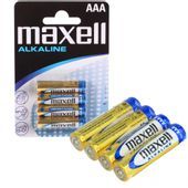 Baterie alkaliczne AAA LR03 1,5 V MAXELL 4 szt.
