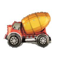 Balon foliowy Betoniarka pojazdy budowy 82 x 68 cm