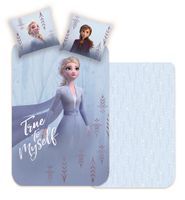 KOMPLET POŚCIELI DZIECIĘCEJ FROZEN KRAINA LODU 140 X 200 + 70 X 90  Bawełniana