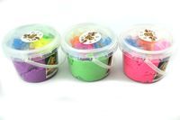 PIASEK PLASTYCZNY W WIADERKU 350G + 8 FOREMEK+2KG