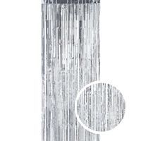 Kurtyna na drzwi "Classic metalik", srebrny, Folat, 200 x 100 cm
