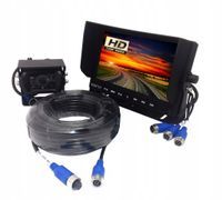 Zestaw AHD kamera cofania 1080P Monitor 7'' 15m