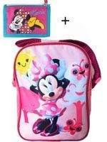 Zestaw prezentowy torebka dziecięca Myszka Minnie Listonoszka +portfel