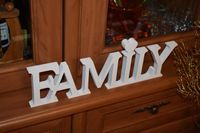 Napis 3D Family
