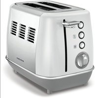 Toster Morphy Richards Evoke Biały/Srebrny