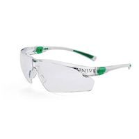 Okulary ochronne BHP robocze przemysłowe przezroczyste z filtrem UV bezpieczeństwo pracy KRAMP Univet 506U