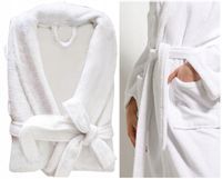 Szlafrok płaszcz kąpielowy Cotonna L Greno Frotex biały