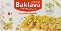 Baklava grecka z orzechami włoskimi i miodem 210g