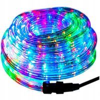 WĄŻ ŚWIETLNY 480 LED LAMPKI CHOINKA MULTIKOLOR 20m