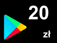 Karta Google Play 20 zł Kod Prepaid Klucz Android