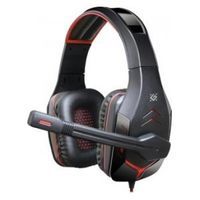 Słuchawki z mikrofonem Defender EXCIDIUM Gaming + GRA czarno-czerwone