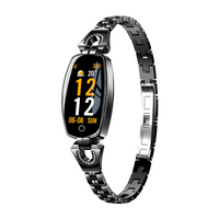 Damski Zegarek Smartwatch Złoty Aplikacje Kardiowatch WH8 Watchmark