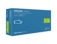 Rękawice nitrylowe nitrylex classic blue S 100 szt