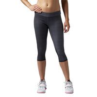 Spodnie 3/4 Reebok CrossFit Reversible damskie dwustronne legginsy getry termoaktywne M