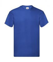 Koszulka robocza t-shirt BHP bluzka z krótkim rękawem uniwersalna szafirowa Fruit of the Loom Original T L