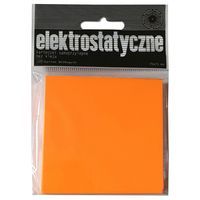 karteczki elektrostatyczne samoprzylepne 75x75 mm 100 ark. NEON - orange