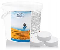 CHEMO CHLOR T tabletki chlorowe 200g Chemoform 5kg