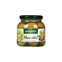 Greckie Zielone Oliwki Maxi z Pestką w Zalewie "Green Olives Maxi" 290g Natureta