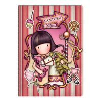 Mały Notes z Naklejkami - Gorjuss - Fairground – Carousel