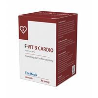 F-VIT B CARDIO 60 porcji Formeds -witamina B12, witamina B6 oraz kwas foliowy w postaci proszku