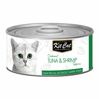 KIT CAT TUNA & SHRIMP (tuńczyk z krewetkami) [KC-2210] 80g