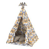 namiot tipi bawełniany - miodowe trójkąty MALPISZON.PL