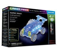 Laser Pegs Świecące Klocki 4W1 Super Truck 41013