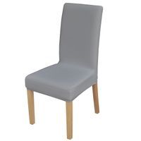 Elastyczny pokrowiec na krzesło Spandex, kolor szary