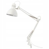 Ikea tertial lampka biurkowa szkolna kreślarska BIAŁA