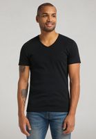 Mustang męska koszulka t-shirt AARON V BASIC 1008814 4142 L