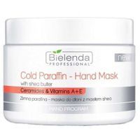 Bielenda Professional Cold Parafin Hand Mask  150g zimna parafina maska do dłoni z masłem shea