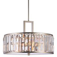Lampa sufitowa wisząca MOSCOW I kolor szampański kryształ