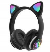 Słuchawki Bluetooth Cat Ear - Kocie Uszy z LED